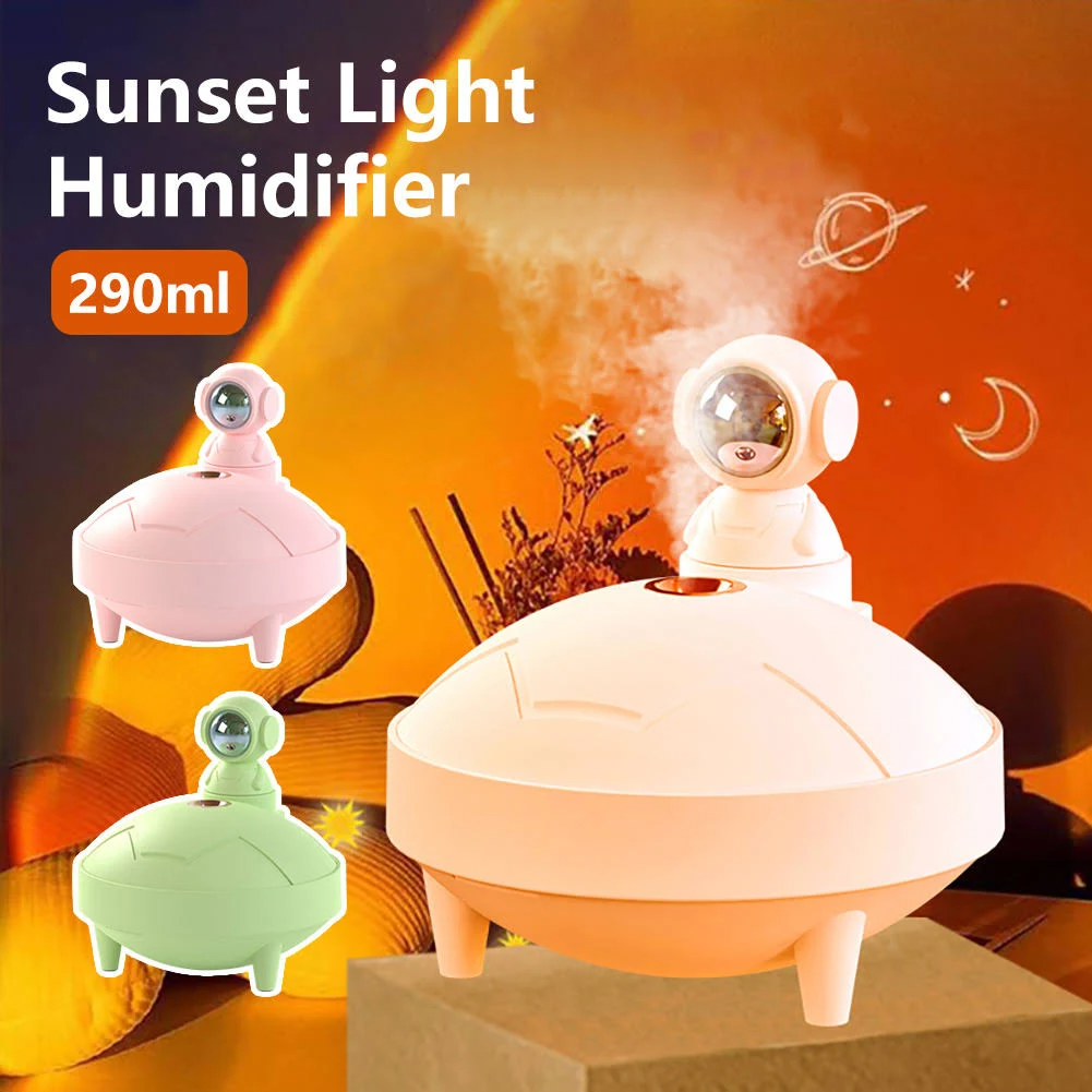 Astronaut Sunset Lamp Humidifier
