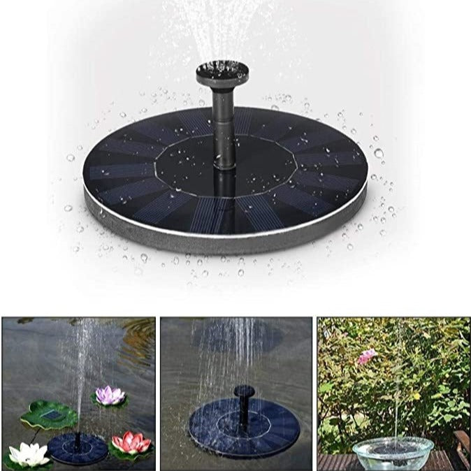 Solar Powered Water Fountain