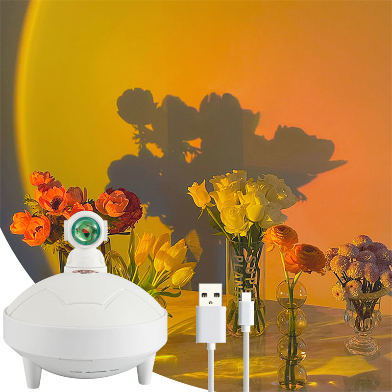 Astronaut Sunset Lamp Humidifier