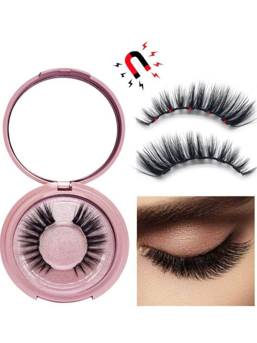 No-Glue, No-Liner Reusable Magnetic Eyelashes