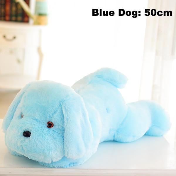 Light Up Puppy Stuffed Pillow