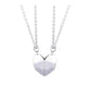 Magnetic Heart Couple Necklace or Bracelet Set