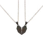 Magnetic Heart Couple Necklace or Bracelet Set