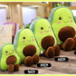 Avocado Pillow Plush 3D Stuffed Animal (4 Sizes)
