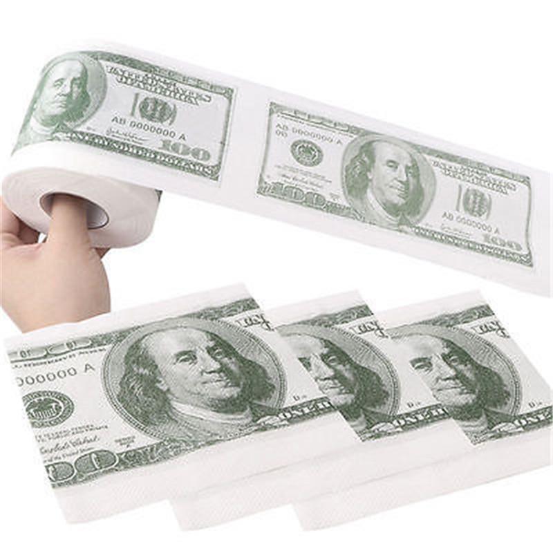 Dollar Prank Toilet Paper